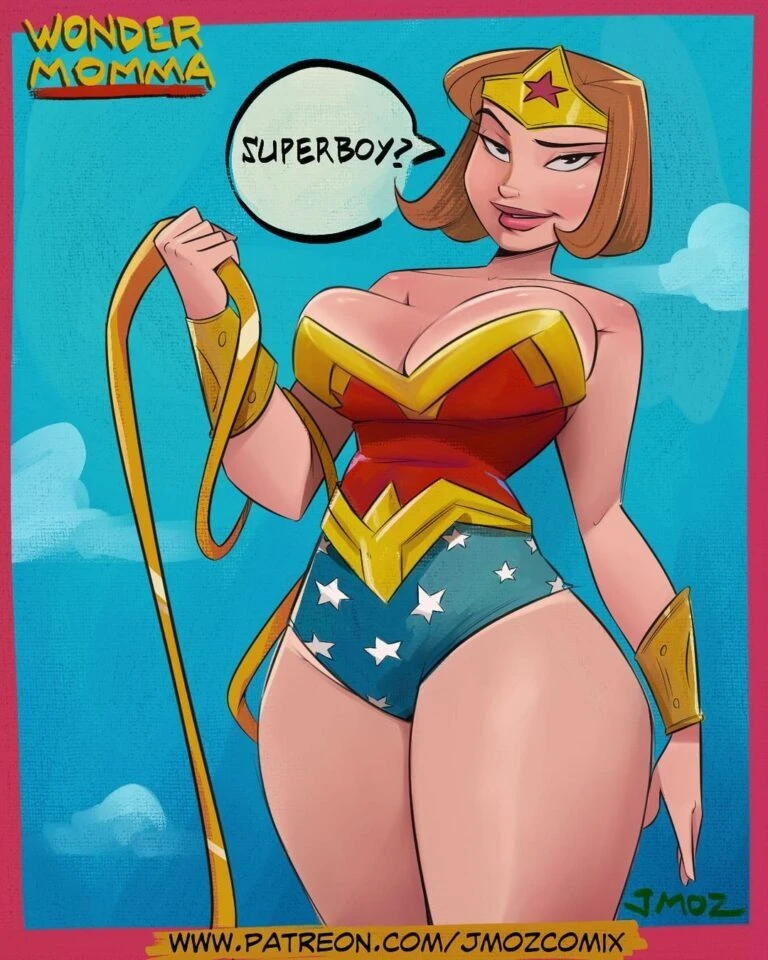 Wonder Momma vs Superboy (DC) 17